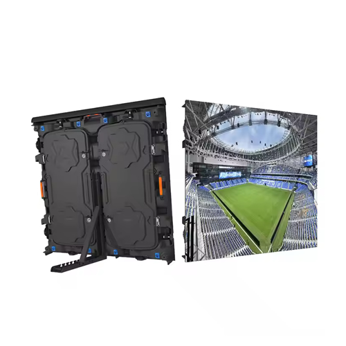 Perimeter LED Display for Stadium Advertising and Live Scores